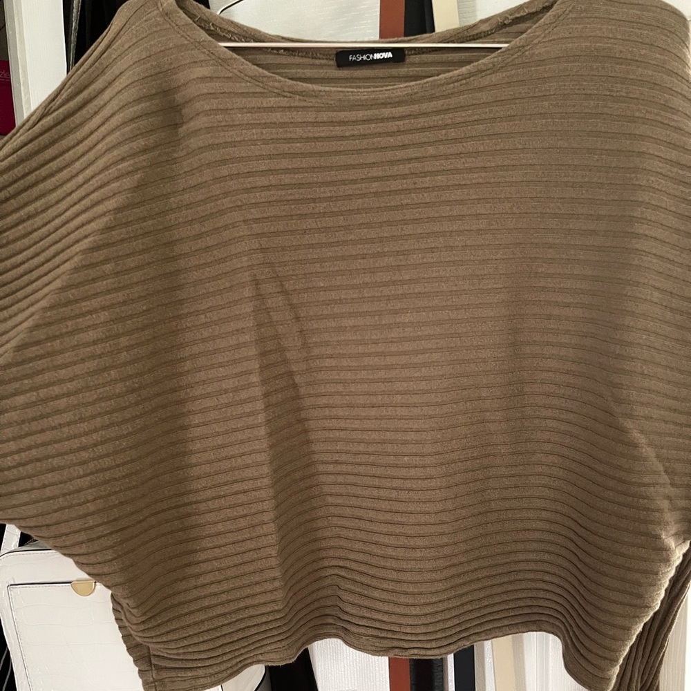 Olive green top